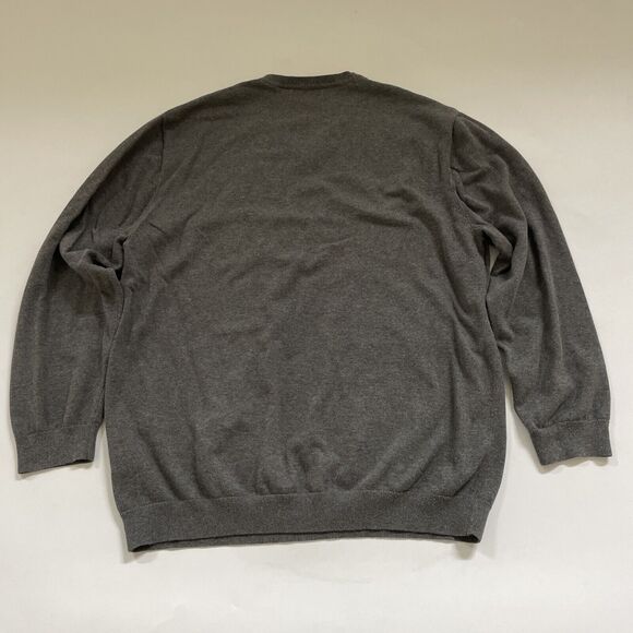 Claiborne Argyle Sweater Mens XXL Grandpa Academia V-Neck - Picture 5 of 8